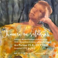 Suomen Akvarellitaiteen yhdistyksen ja Viron Akvarelliyhdistyksen yhteisnäyttely Ars Porissa 25.8.-20.9.2025 | Ihminen on salaisuus